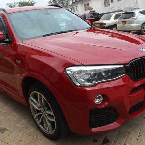 BMW X3 xDrive 20D M Sport Beige Leather 2017 70,000 Miles