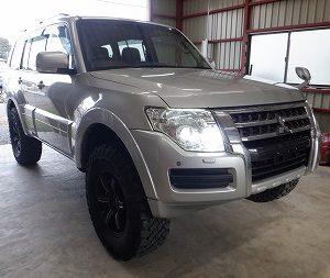 Mitsubishi Pajero Super Exceed 2019 (Last Edition) Diesel Leather Sunroof Lift kit 130,000 Kms