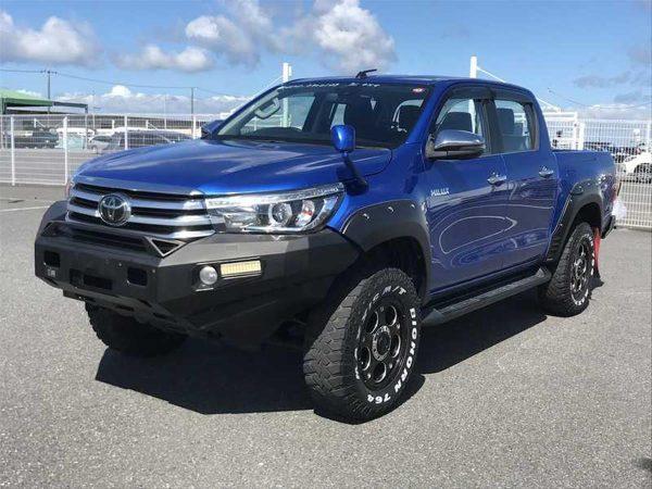 Toyota Hilux Double Cabin Pickup 2018 Alloys Body kit Lift kit Bull bar F/R 70,000 Kms - Image 2