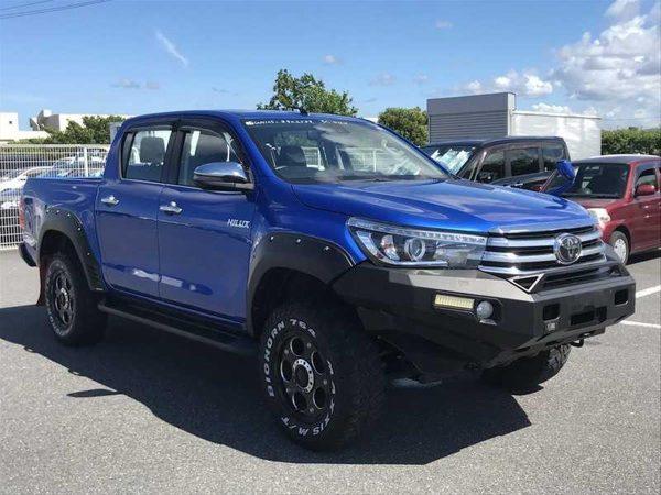 Toyota Hilux Double Cabin Pickup 2018 Alloys Body kit Lift kit Bull bar F/R 70,000 Kms